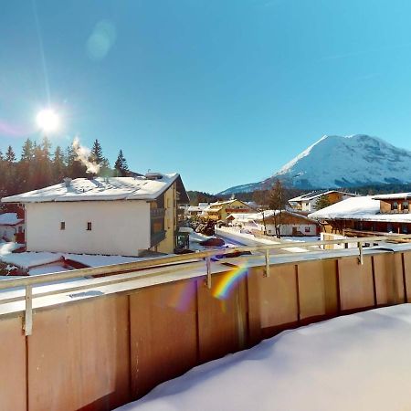 Idyllisch! Appartement Mit Bergblick Im Zentrum Von Weidach Leutasch Luaran gambar